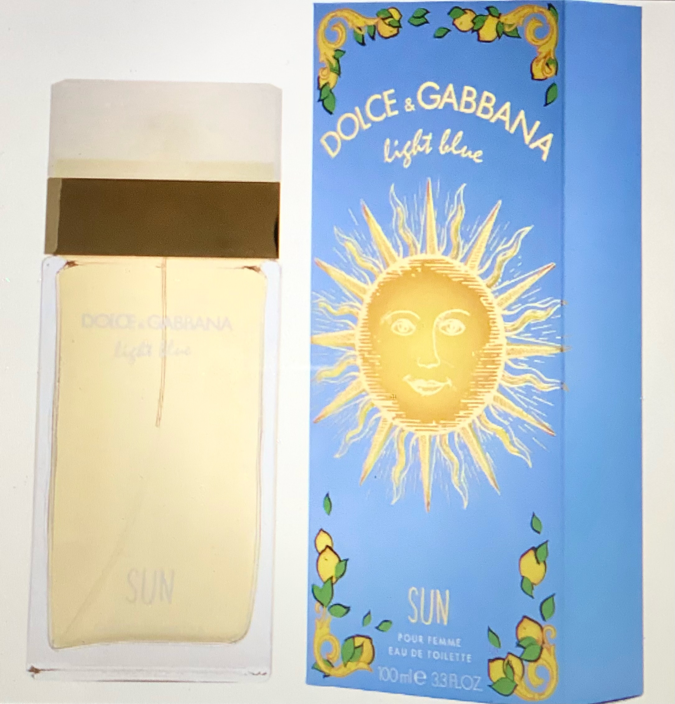 D & G Light Blue Sun Perfume